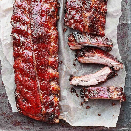 HONEY BOURBON BABY BACK RIBS