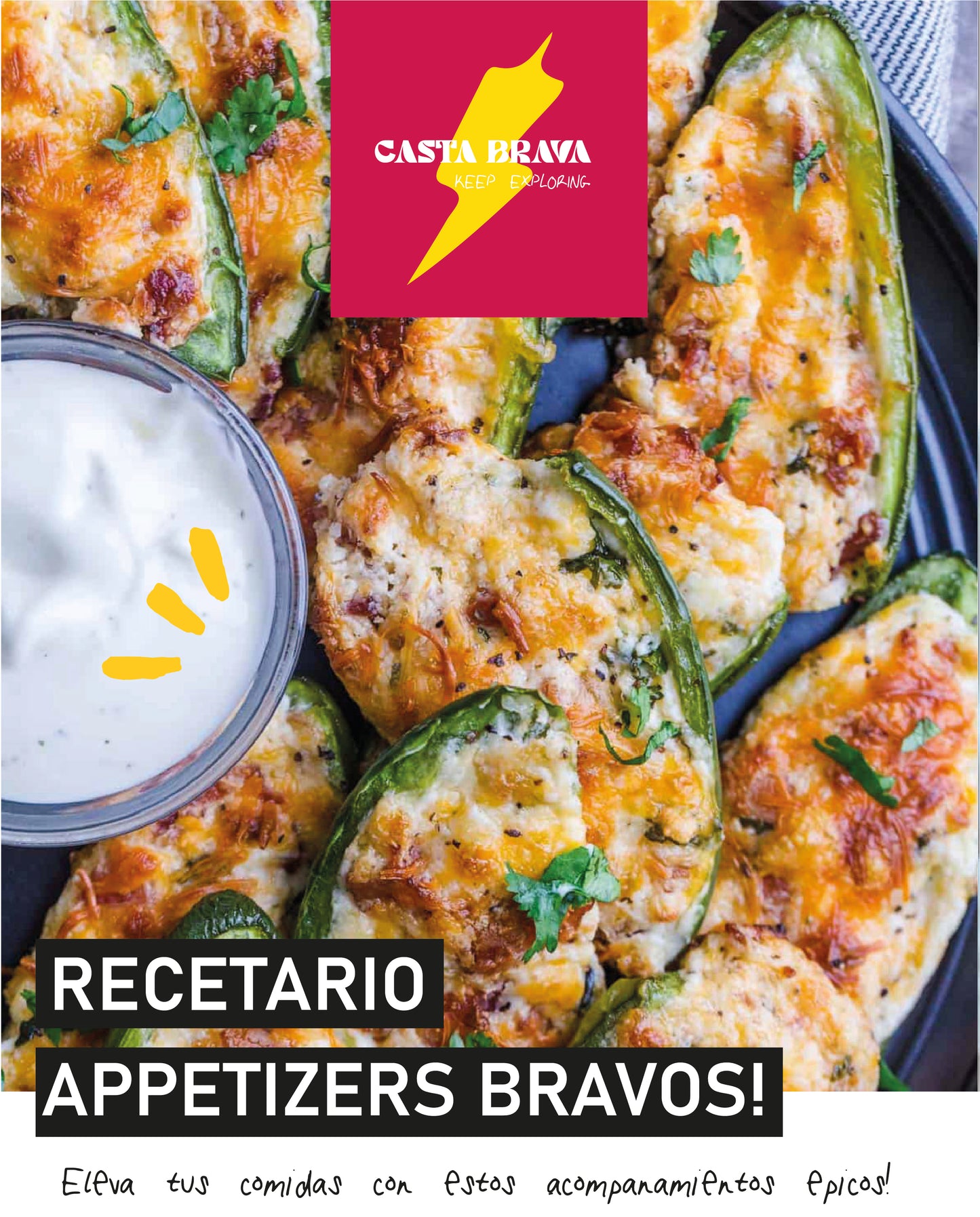 RECETARIO APPETIZERS Y ACOMPAÑAMIENTOS BRAVOS!